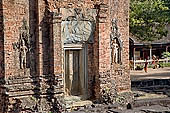 Bakong temple - ancillary towers around the base of the main pyramid